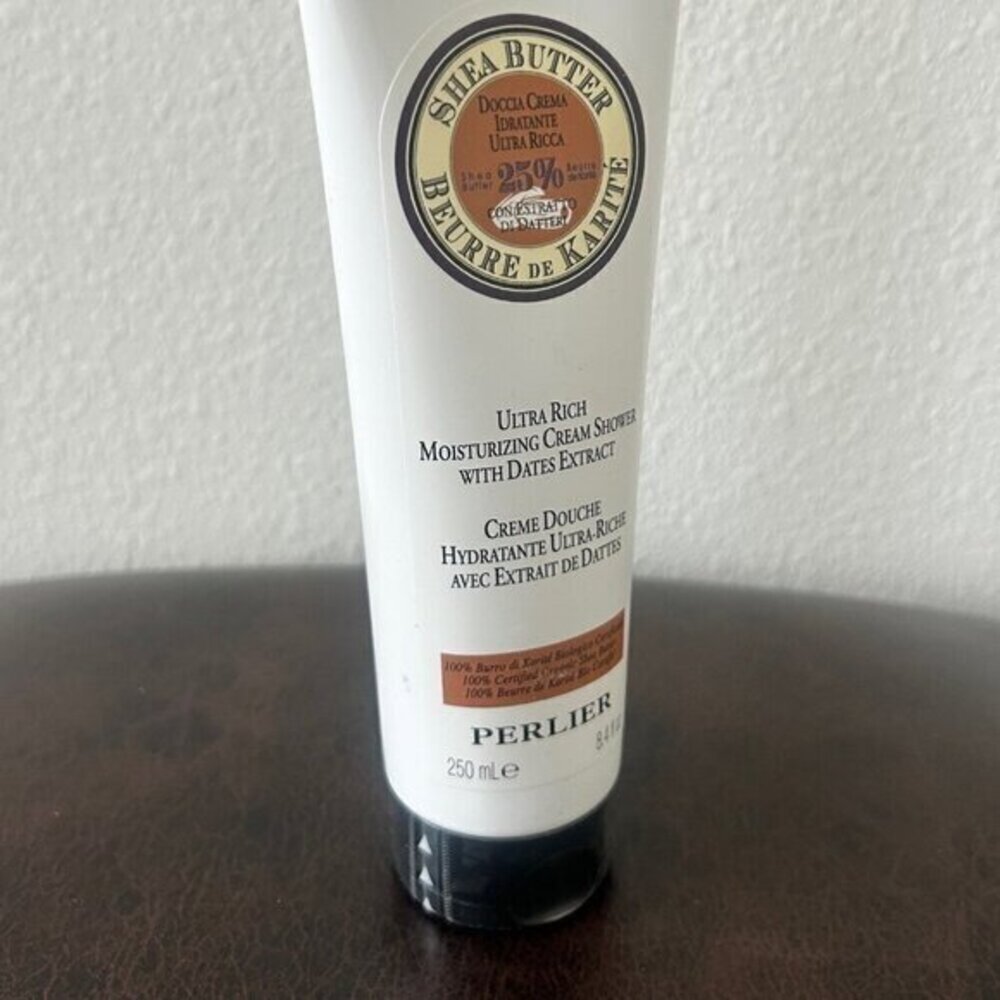 Perlier Shea Butter Shower Cream DATES 8.4 fl oz SEALED